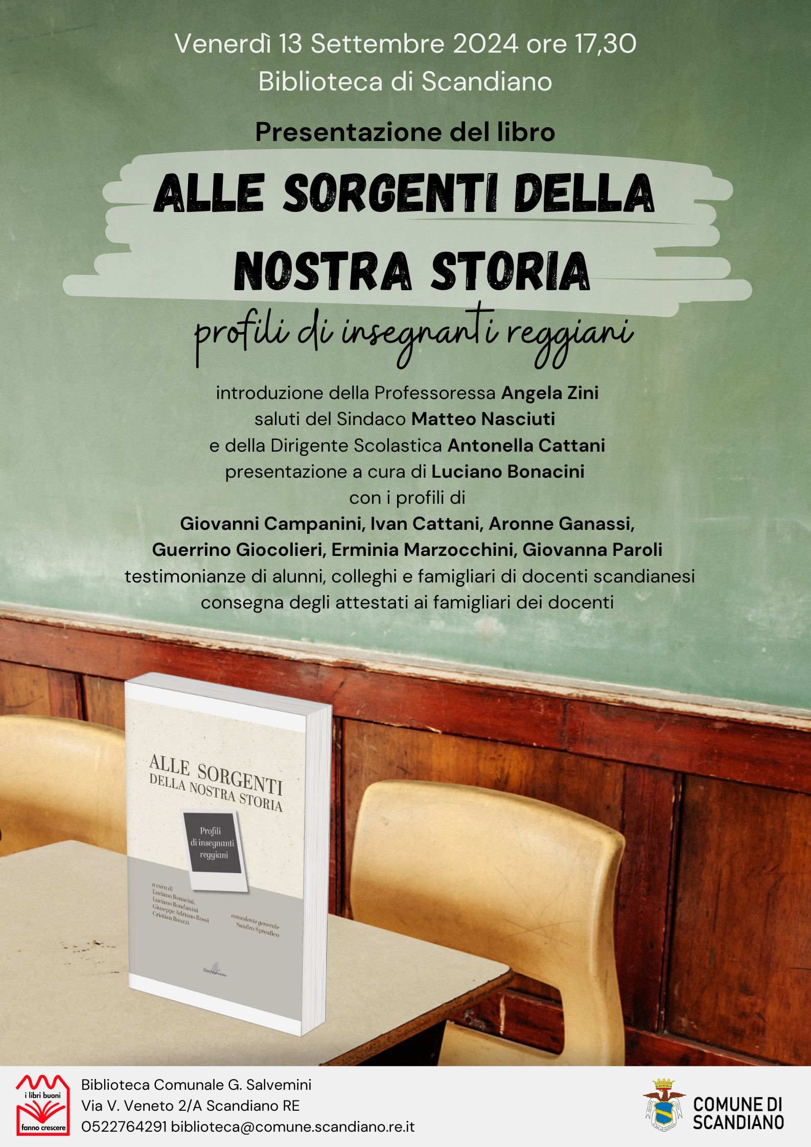 Presentazione del libro "Alle sorgenti della nostra storia: profili di