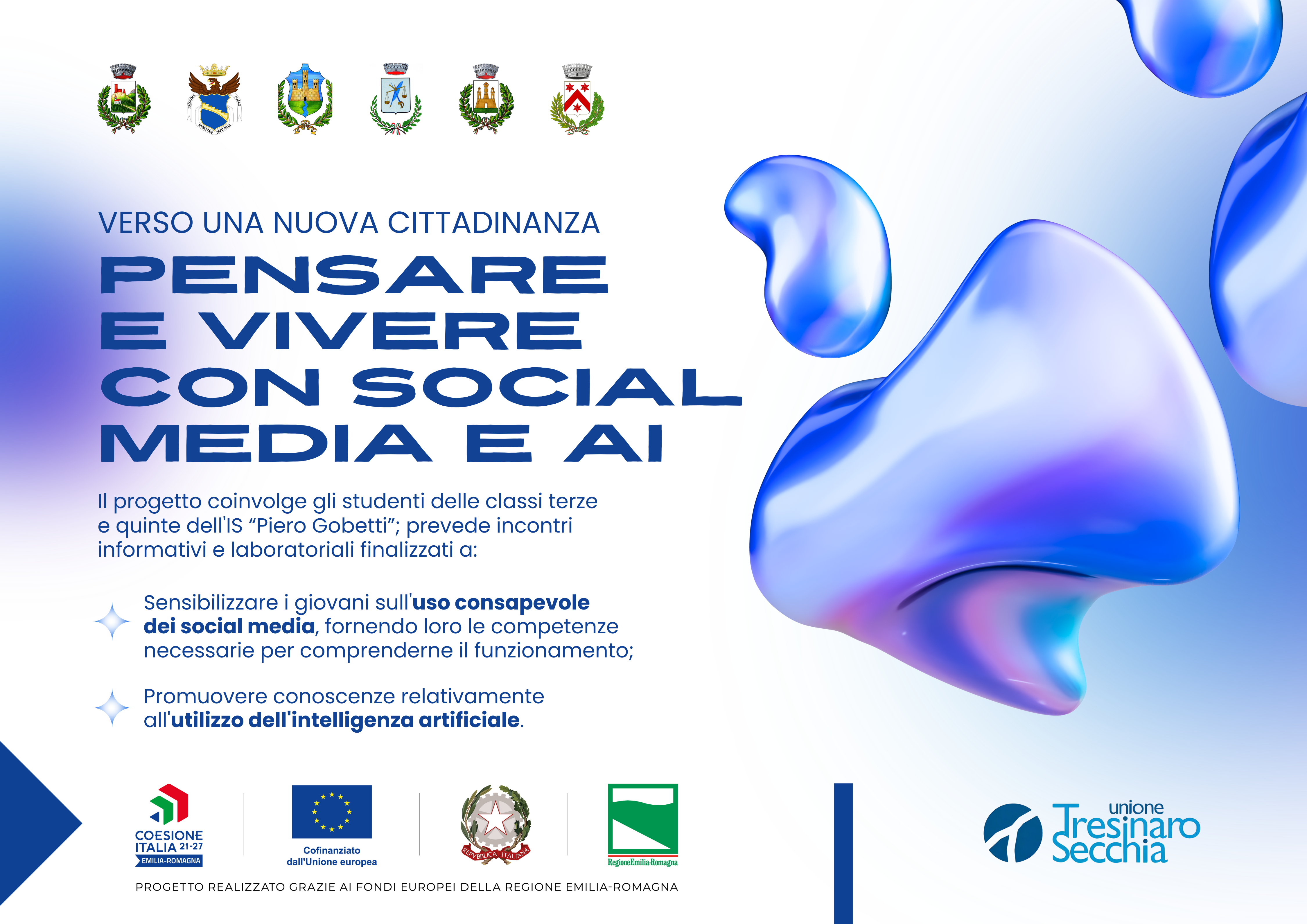 Progetto "Verso una nuova cittadinanza: pensare e vivere con social media e AI"