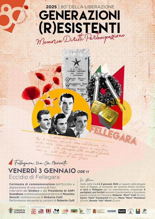 Generazioni(R)esistenti, commemorazione eccidio di Fellegara